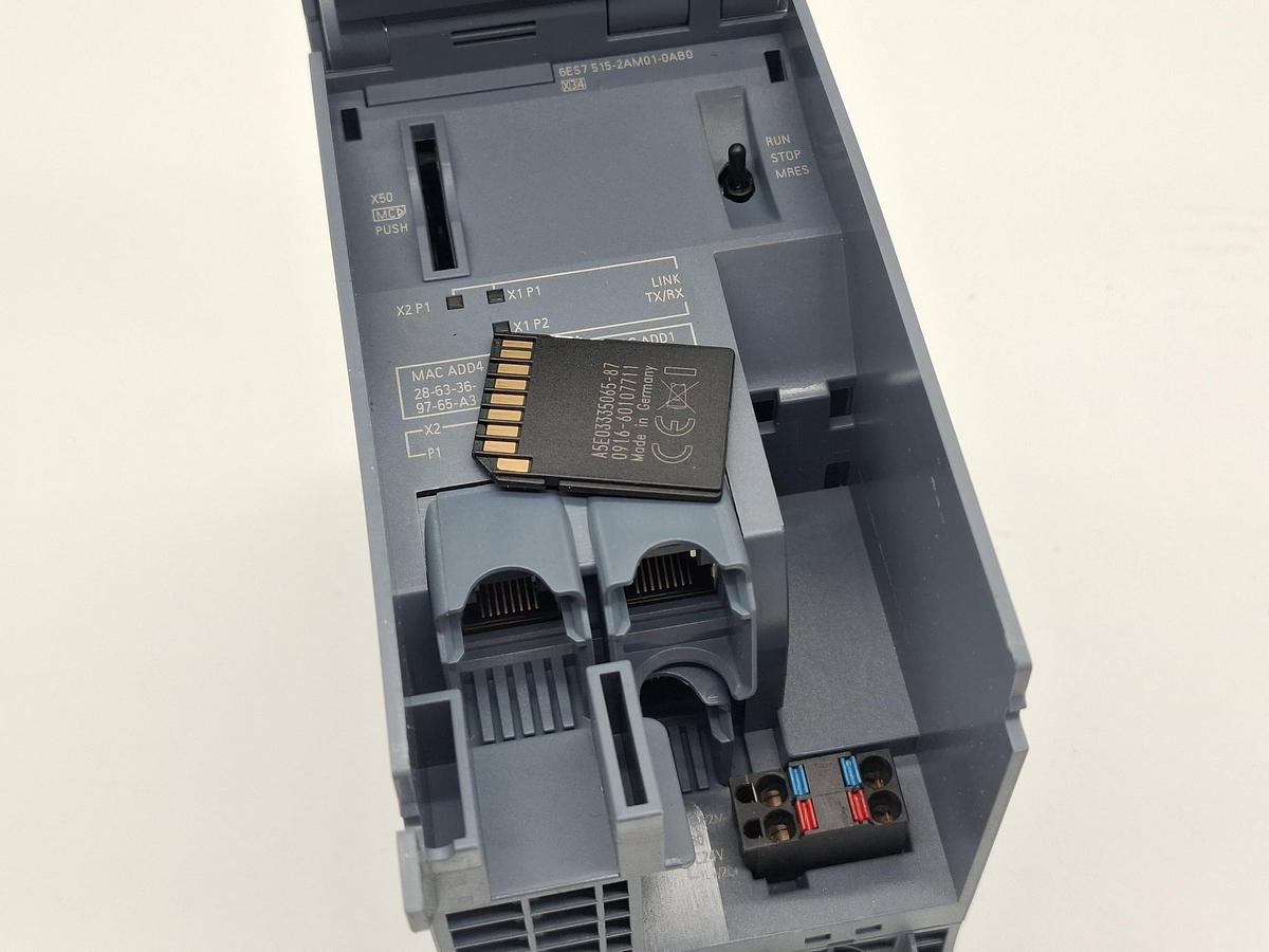 Gebraucht Simatic S7 1500 CPU, 6ES7 515-2AM01-0AB0, Siemens, gebraucht-Top