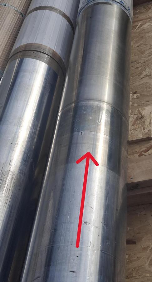 Überholt Ersatzsäule für IDRA 3300, D330mm x 7115mm, (6) 220735, Druckguss Servive, überholt