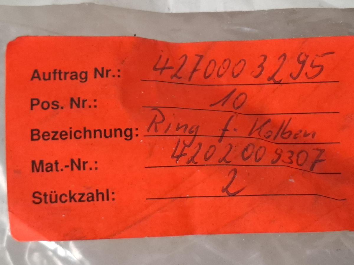 4 Stück Distanzring für Frech Druckgussmaschine, d250mm, 919535, Frech/Müller Weingarten, neu