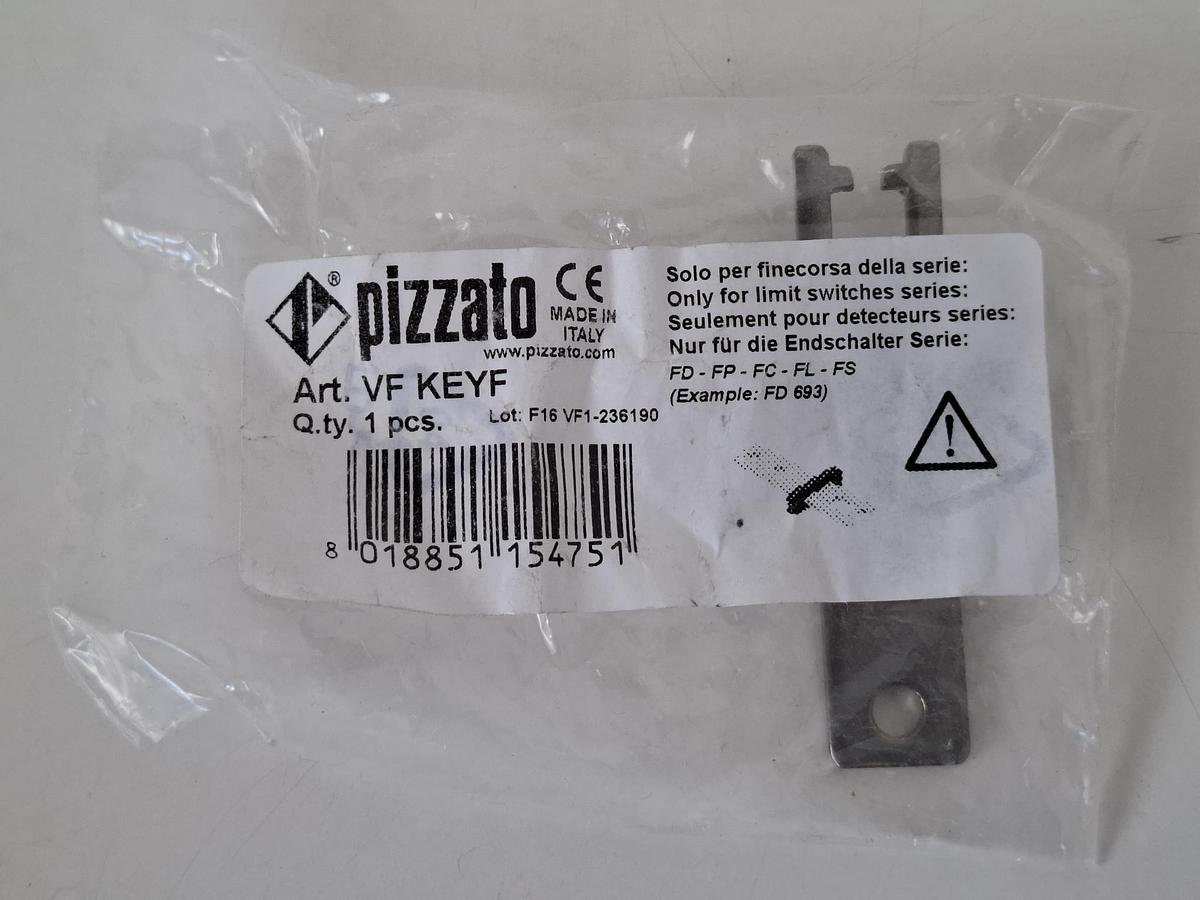 10 Stück Flachschlüssel, VF KEYF, Pizzato, neu