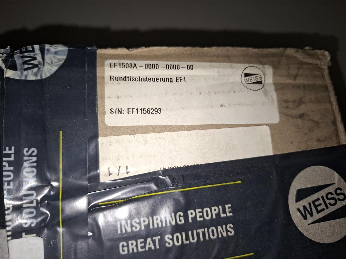 Antriebssteuerung Weiss, EF1503A, EPZ10201 APPL + Inv 8200, Lenze, neu