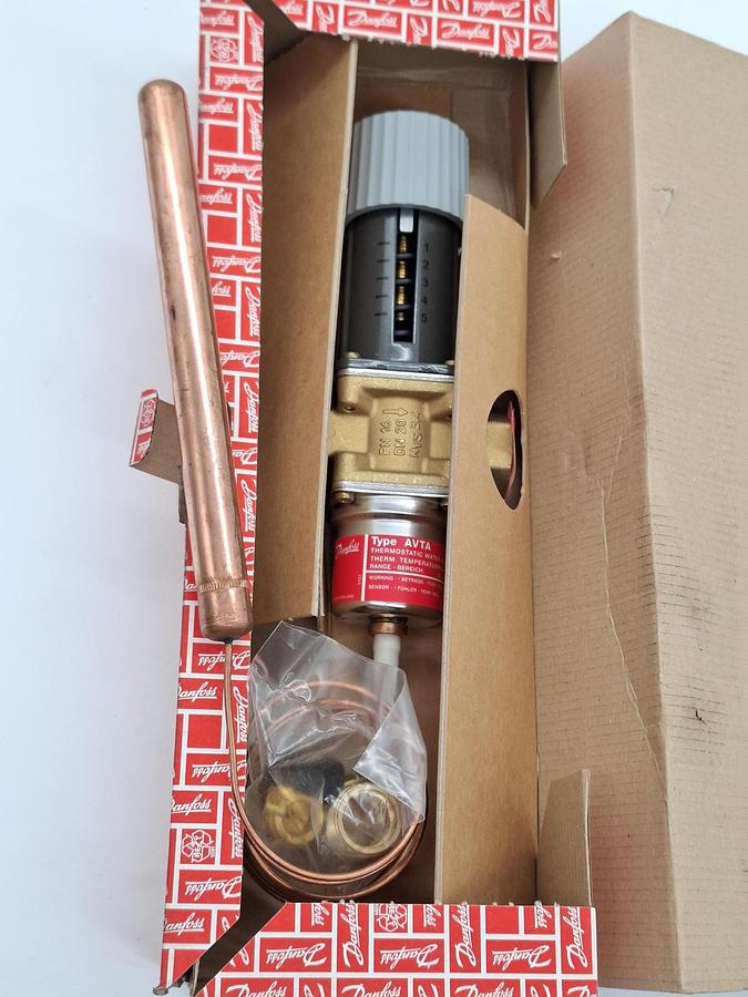 Temperaturregler, 25-65°C, Kvs 3,4, G3/4", AVTA 20, 003N3162, Danfoss, neu