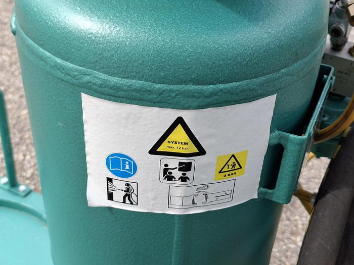 Gebraucht Staubfreies, fahrbares Strahlgerät, HSP-20, Clemco, gebraucht-Top