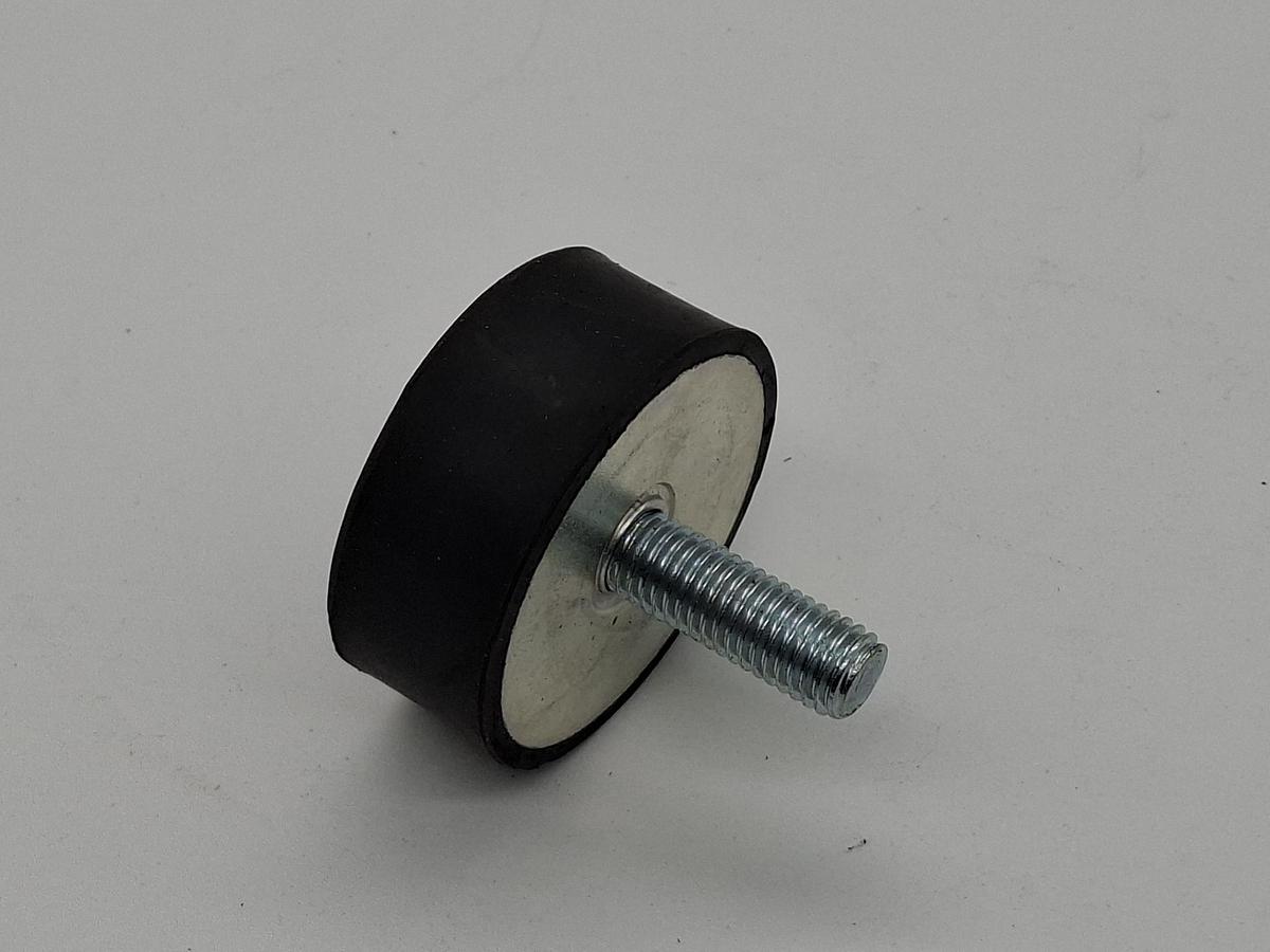 10 Stück Schwingungsdämpfer, Gummipuffer, Silentblock, D50 x 20mm, M10, , neu