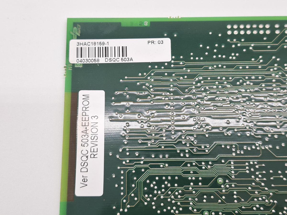Gebraucht Axis Computer Board, DSQC 503A Rev.03, 3HAC18159-1, ABB, gebraucht