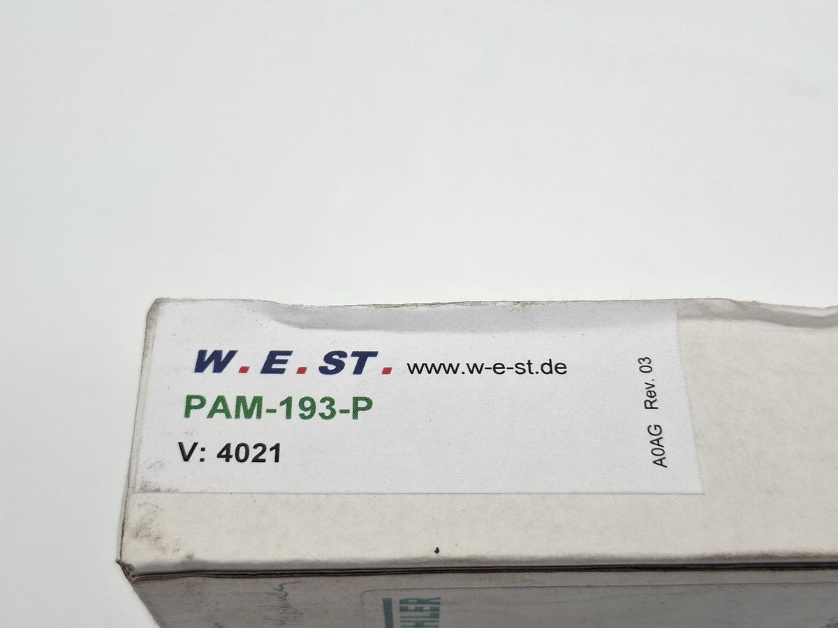 Leistungsverstärker für Proportionalventile, PAM-193-P, West, neu