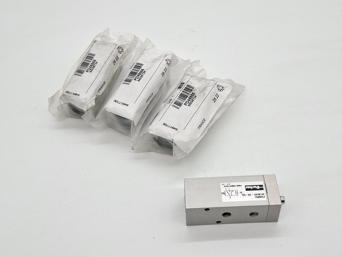 Ventil, PD48655, 3/2-WV/S9 361RF-1/8-SO, Parker, neu