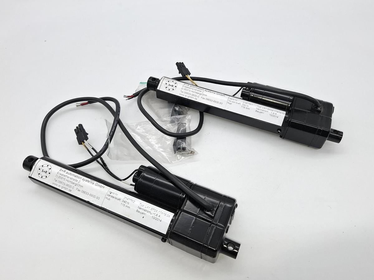 Stellantrieb, Hub 115mm, LA1 SP24 17A16 04, S+R Automation, neuwertig