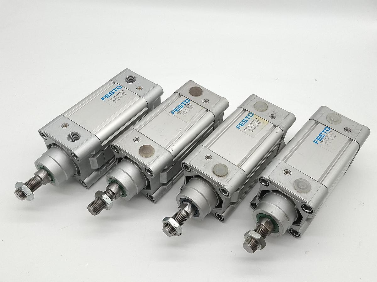 2 Stück Normzylinder, Hub 40mm, DNC-63-40-PPV-A, 163402, Festo, neuwertig