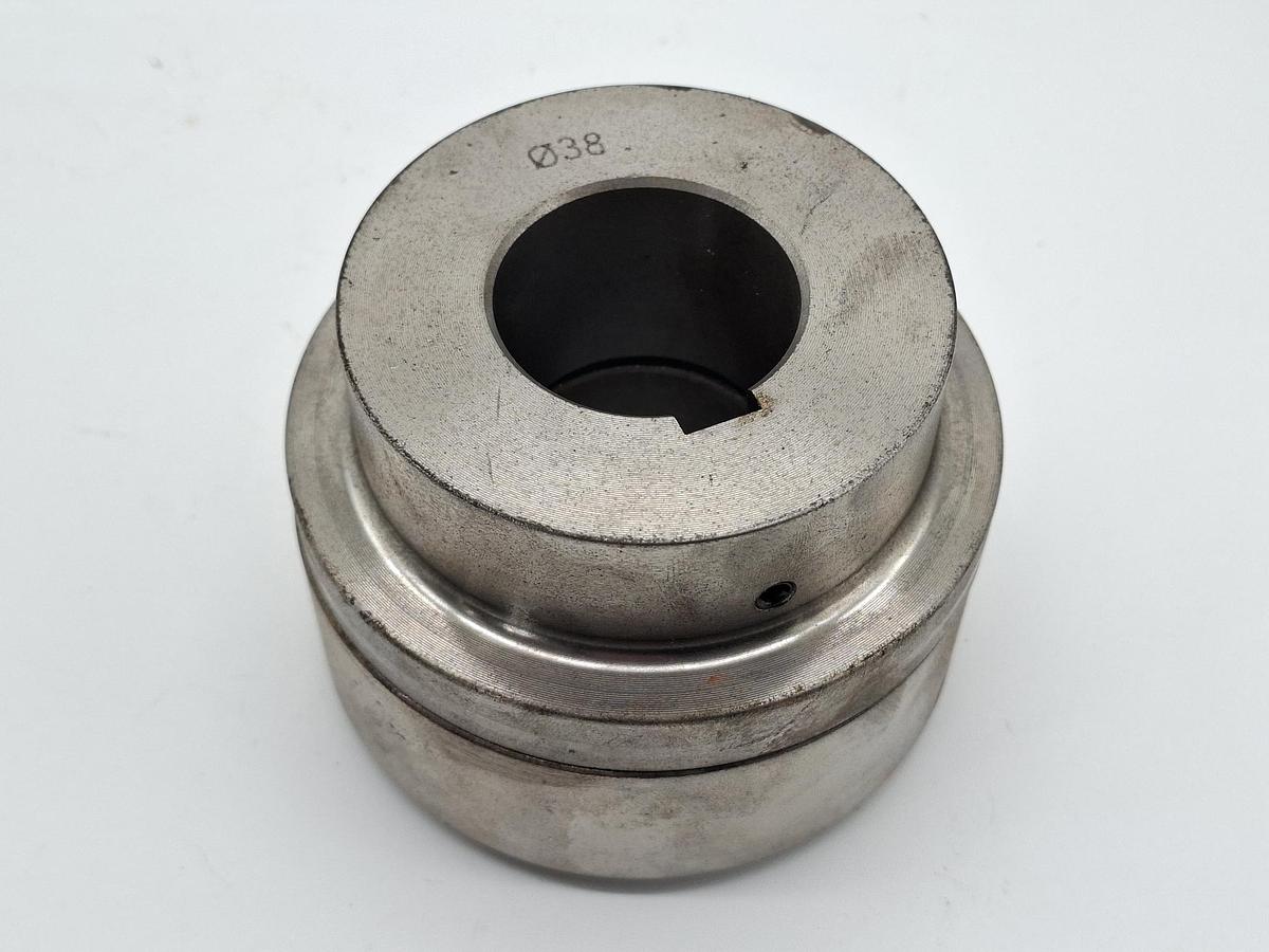 Komplette Kupplung + 1 Hälfte, 3 Teile, Bohrung D38mm, N Eupex, Gr.95, Flender, neuwertig
