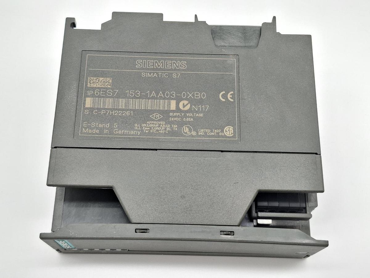 Gebraucht 3 Stück IM153-1, 6ES7 153-1AA03-0XB0, Siemens, gebraucht-Funktionszusicherung