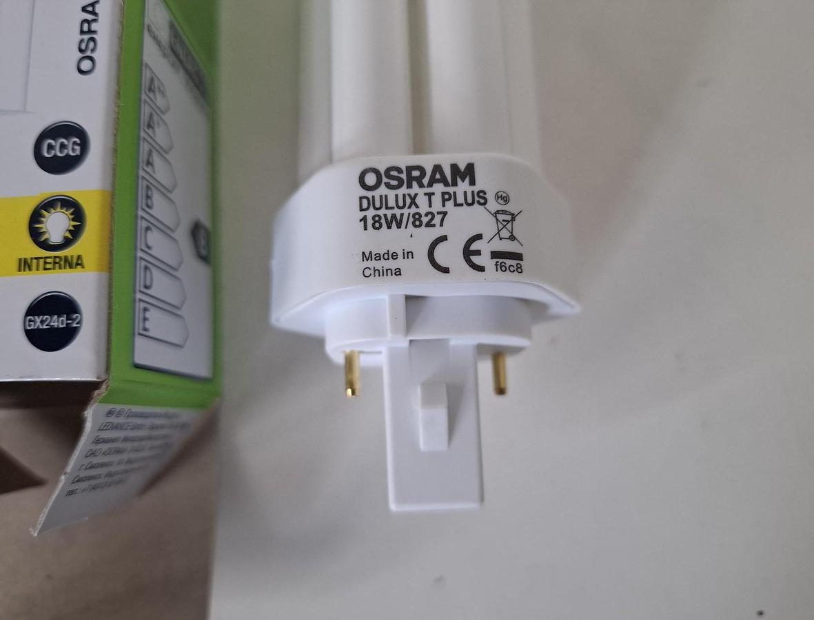 6 Stück Leuchtstofflampen, Dulux T Plus, Osram, neu