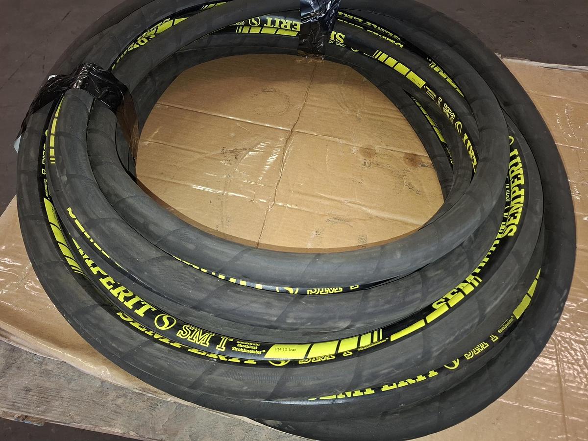 27m Sandstrahlschlauch, Clemco SM1, DN19mm, 12bar, d19x7mm, Semperit, neuwertig -60%