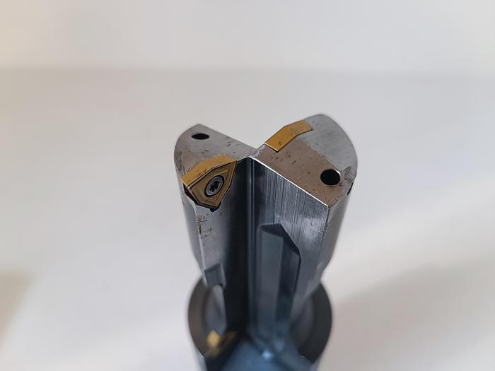 Ausdrehwerkzeug mit 6 neuen Wendeschneidplatten, KUB ABS 63, D51,5/68R, Komet, überholt-neuwertig