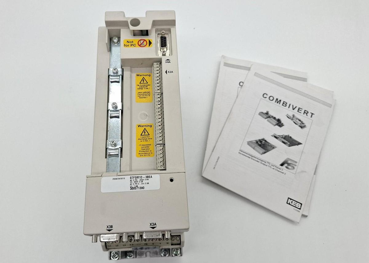 Frequenzumformer Combivert F5, 0,75KW, 07F5M1D-3BEA, KEB, neuwertig