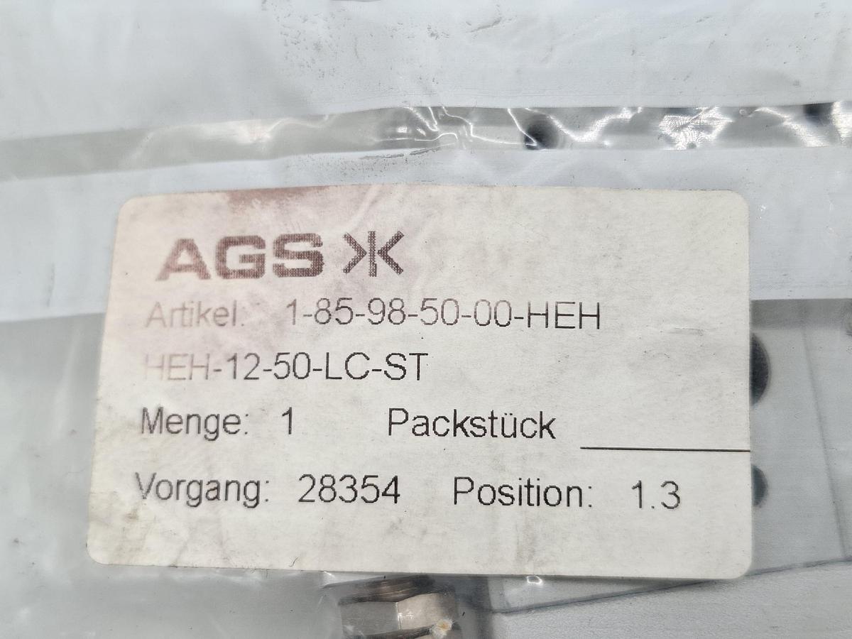 Präzisionshubeinheit, HEH-12-50-LC-ST, 1-85-98-50-00-HEH, AGS, neu