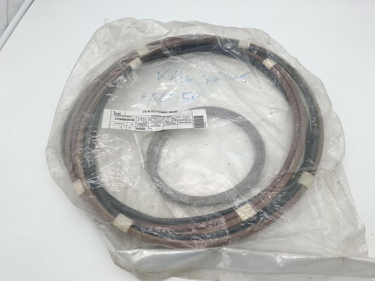 Dichtungssatz für Kolben d355 für Idra Druckgussmaschine, 51058006500103 Idra, neu