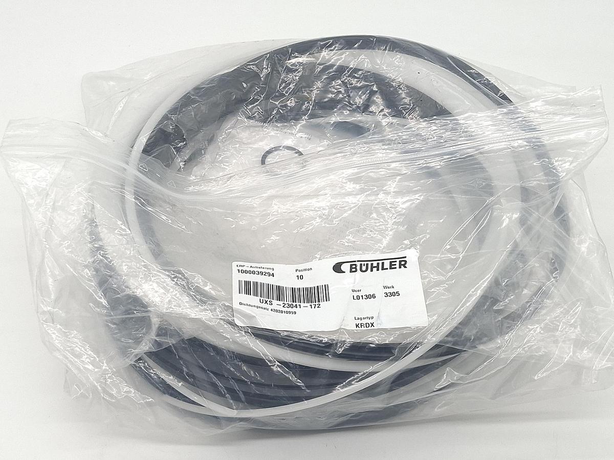Doppelte Kolbenabdichtung für d250mm, 4202010959, UXS-23041-172, Bühler, neu