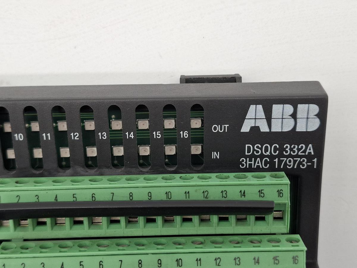 Gebraucht Digital I/O Modul, DSQC332A, 3HAC17973-1, ABB, gebraucht-Funktionszusicherung