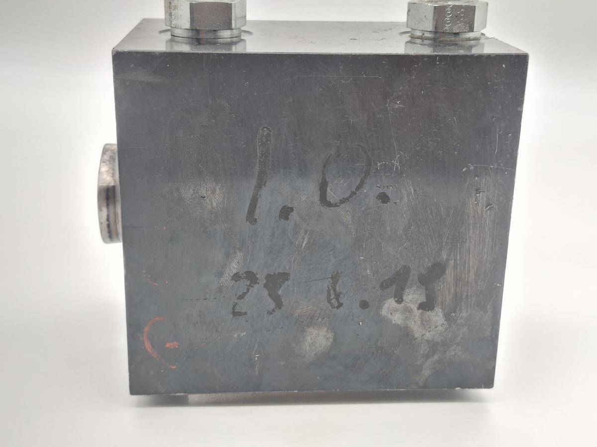 Gebraucht Blockzylinder, Hub 63mm, BZ 500.63/40.77.201.063 Merkle, gebraucht