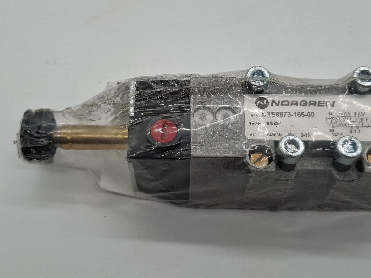Magnetventil inkl. 1 Spule u Stecker, SXE9873-165-00, Norgren, neu