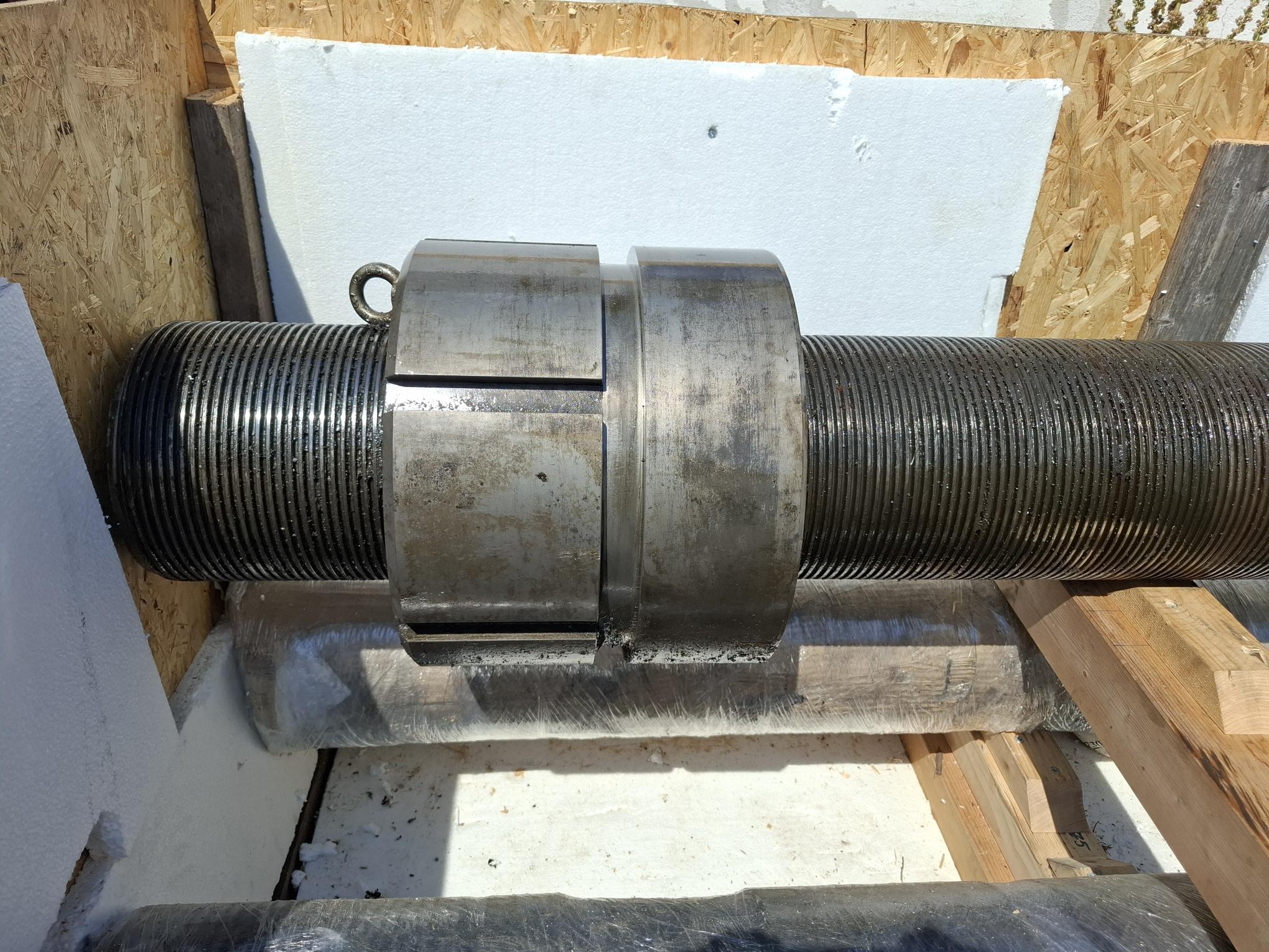 Gebraucht Ersatzsäule für IDRA OL1800 + Verstellmutter, D260mmx6480mm, (13), Idra, gebraucht