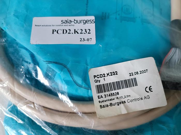 Anschlussleitung, Steckkabel, PCD2.K232, Saia, neu