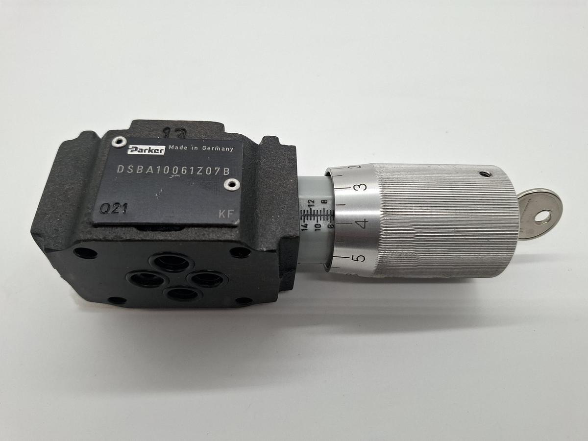 Einbauventil, 2 Wege, versperrbar, DSBA10061Z07B, Parker, neuwertig