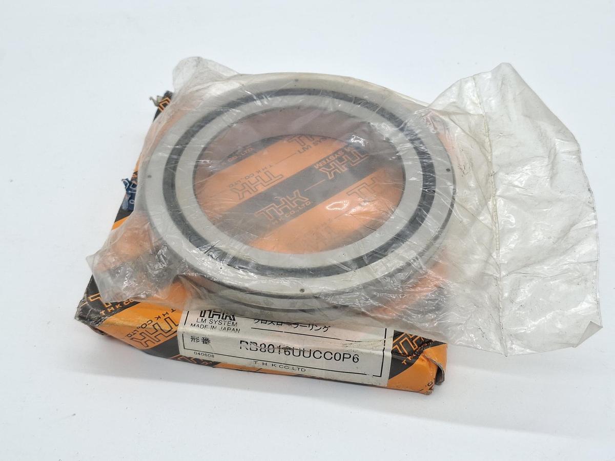 1 Stück Kreuzrollenlager, RB8016UUCC06, THK, neu