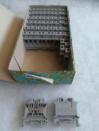 1400 Durchgangsklemmen, Reihenklemmen + Zubehör, , neu -70%