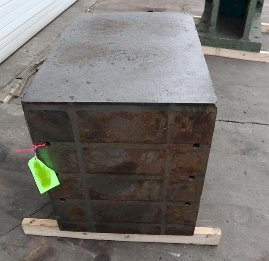 Used 23" x 32" x 27" Cast Angle Plate