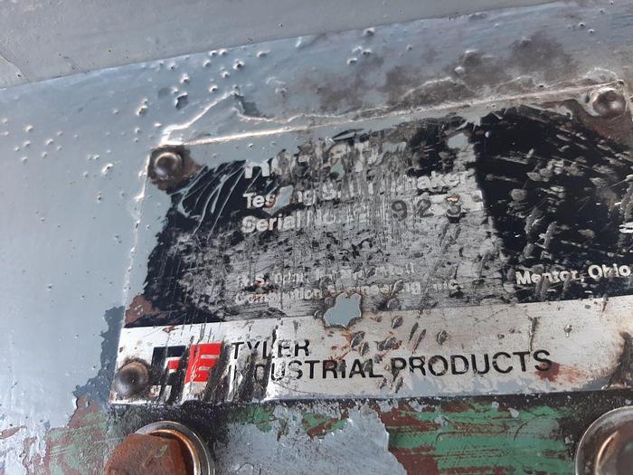 Used Screen, Tyler, 12", C/st, Rotap Sieve, 0.33 HP