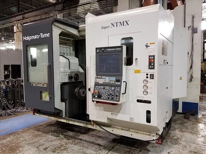 2017 Nakamura Tome SUPER NTMX CNC MULTITASKING MILLING AND TURNING CENTER