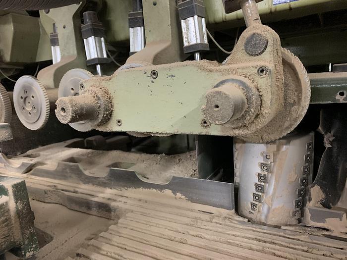 Used SCMI TOPSET-23, 8-SPINDLE MOULDER