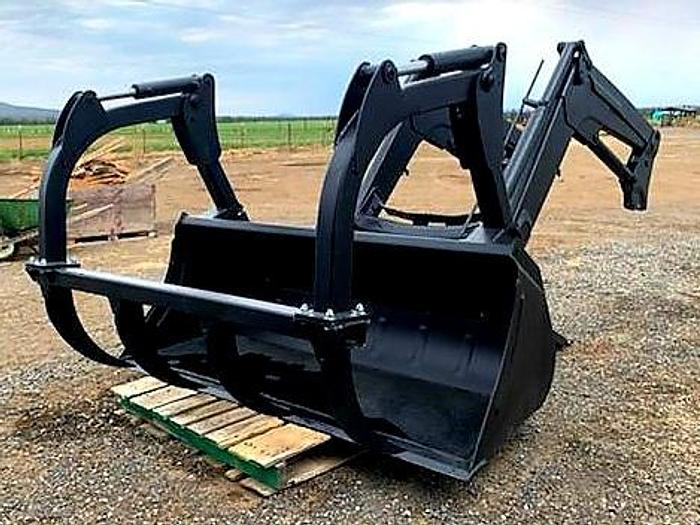Used Quicke Q45 / L745 Loader w/ Grapple Fits Case Farmall 120A T...