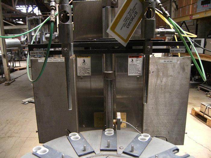 Used Filler, Piston, 2-Head, Filamatic, S/st, Tubes, Rotary #S736393