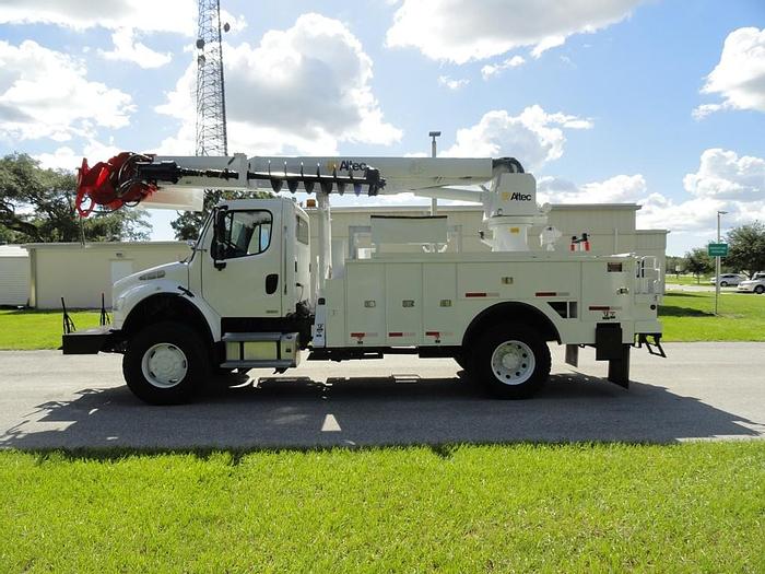 Used 2010 Freightliner M2-106 4x4 Altec DM47-BR Remote & Upper Controls Digger Derrick - R1158