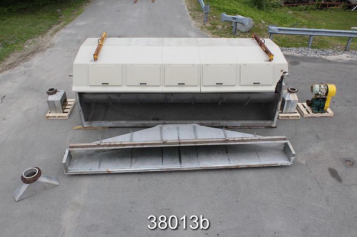 Used Holder Group 1500 Drum Thickener, 216" Face, 60" Diameter #38013