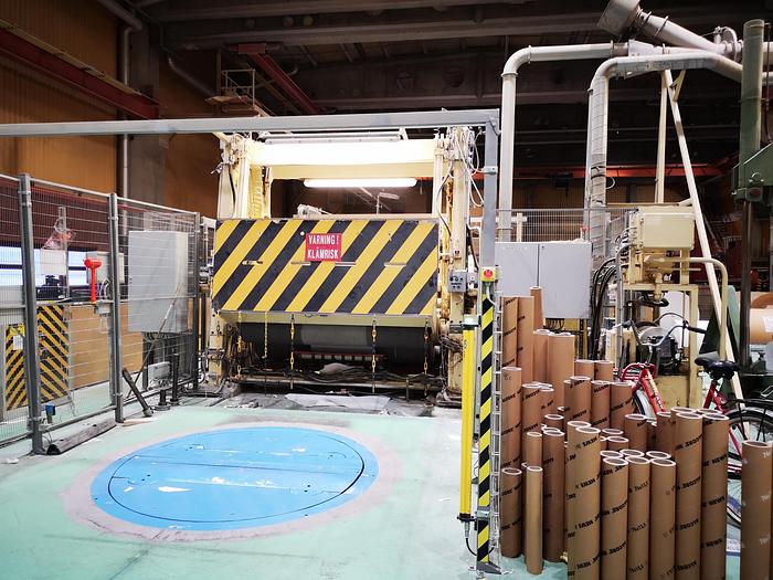 Used (FRW-165) - Slitter Rewinder, Jagenberg Vari-Step - 2100 mm