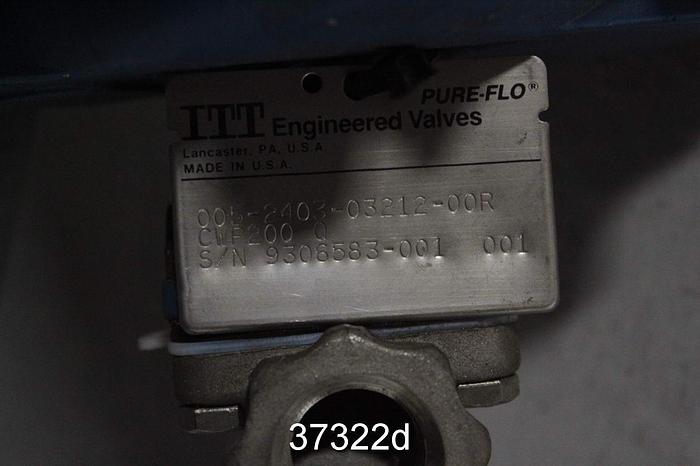 Unused ITT Dia-Flow 0.5" Diaphragm Valve, Threaded #37322