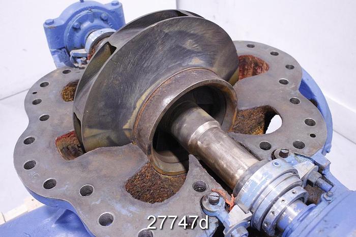 Used Peerless 8A16B Single Stage Split Case Pump, 8x10x16, 16 1/4" Impeller, Bronze Impeller #27747