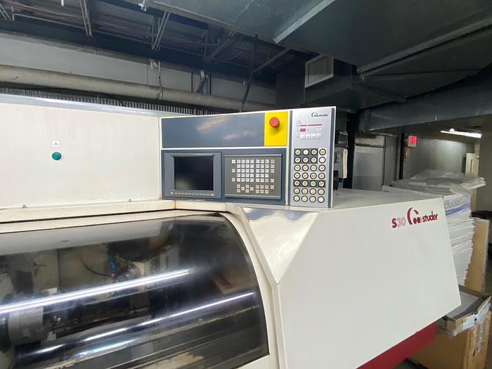 Used STUDER CNC 12″ x 30″ CC S30 Lean Pro Grinder