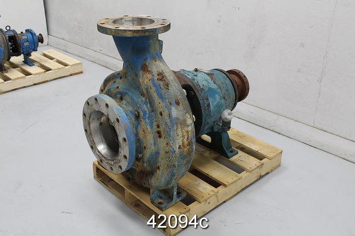 Used Goulds 3175 8x10x18 Pump, Stainless Steel Casing #42094