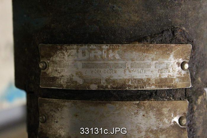 Used Dezurik 9194766 8" Basis Weight Valve #33131