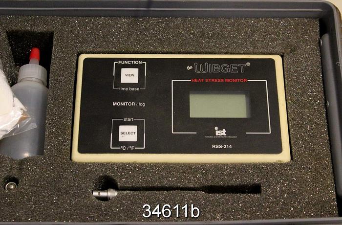 Used RSS-214 Wibget Heat Stress Monitor #34611