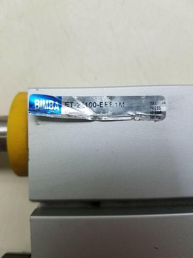 Used Bimba Cylinder Pneumatic ET-25100-EEB1M