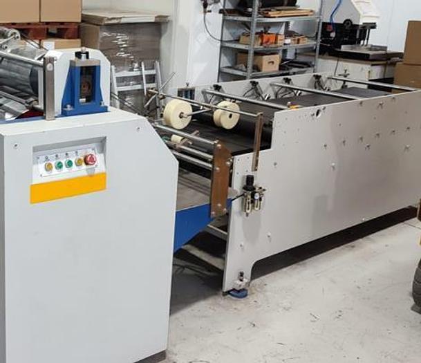 Used (visible in production) 2018 ZENBO ZB 1200CT-430 - Automatic Sheet-feeding Paper Bag Making Machine (gift paper bag)