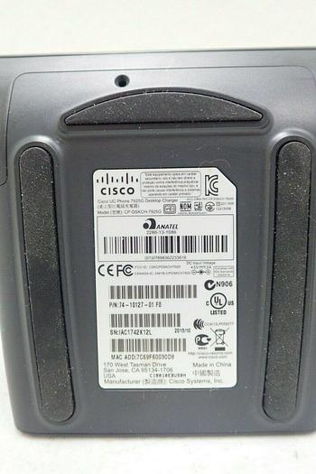 Used Lot of 2 Cisco 74-10127-01 FO UC Phone 7925G Desktop Chargers