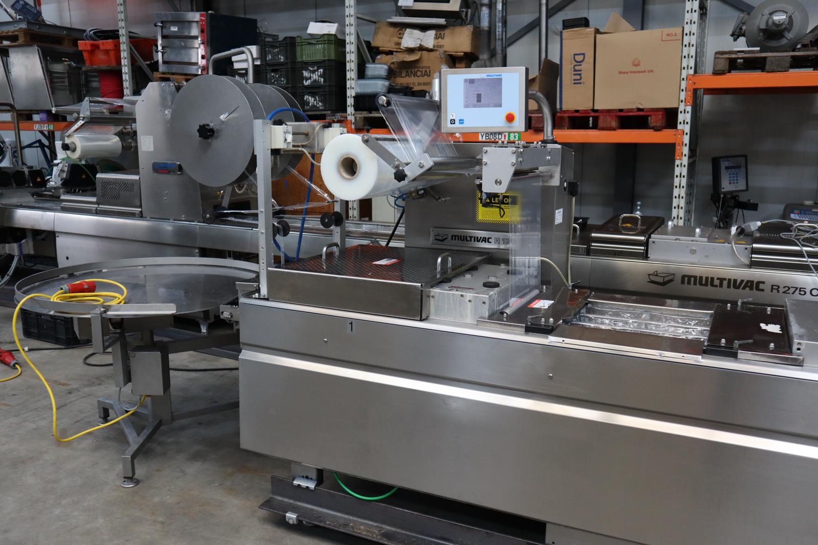 Used Multivac R120 thermoformer