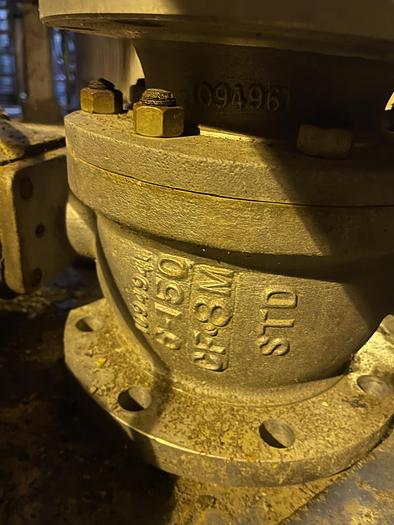 Used DEZURIK 6" BALL VALVE